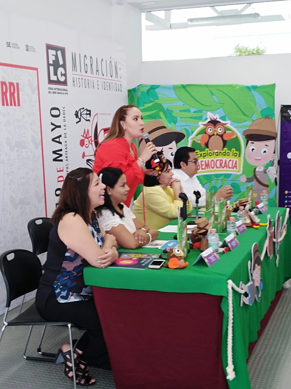 Explorando la democracia - Feria Internacional del Libro Coahuila 2019